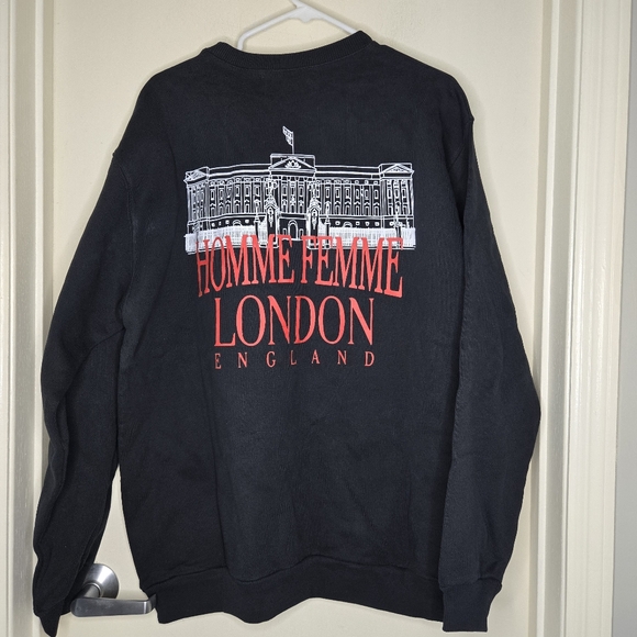 ✨Homme + Femme Sweatshirt - London NWT Size XL - Picture 2 of 5